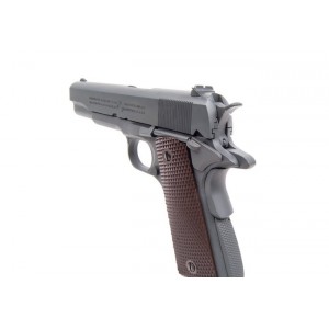 Страйкбольный пистолет Colt 1911 100Th Anniversary parkerized grey metal GBB 6 mm CO2 арт.: 180532 [CYBERGUN]